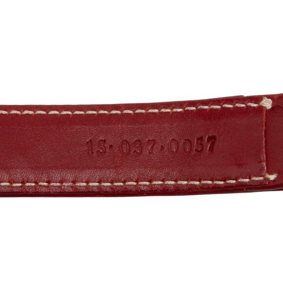 Gucci Belt Size 70 28 Red Leather